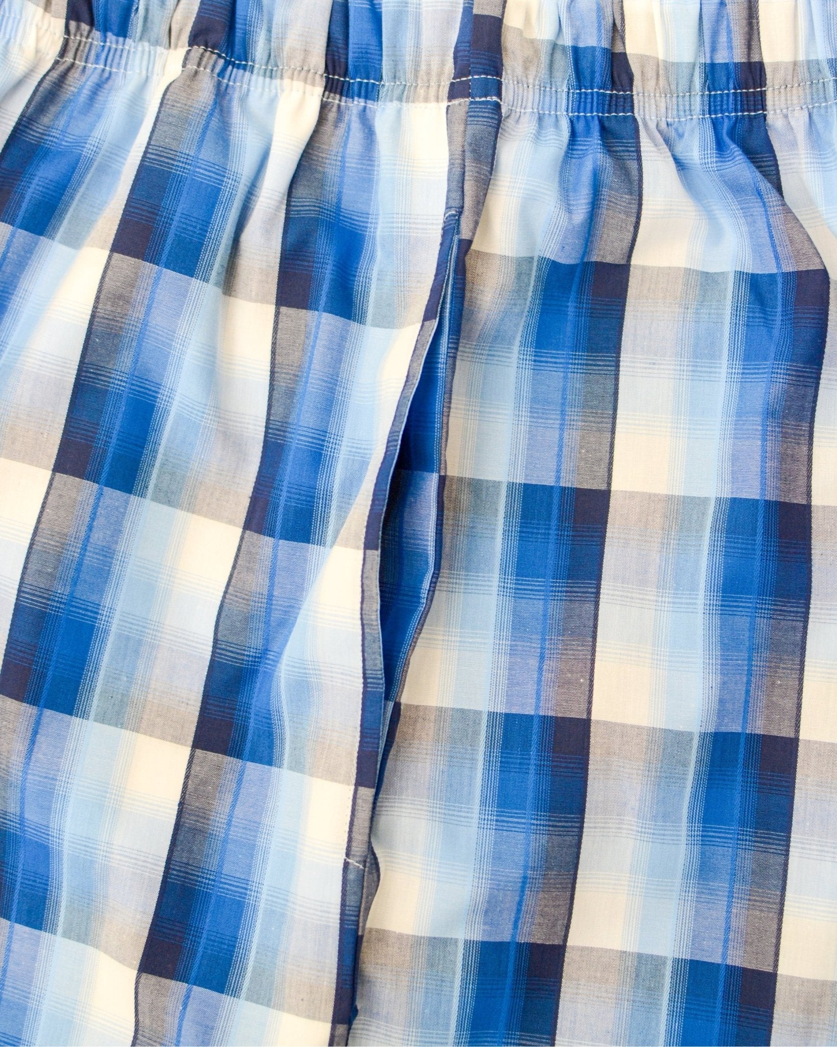 Manchester Short de Pijama Azul Algodón y Poliéster color azul para hombre