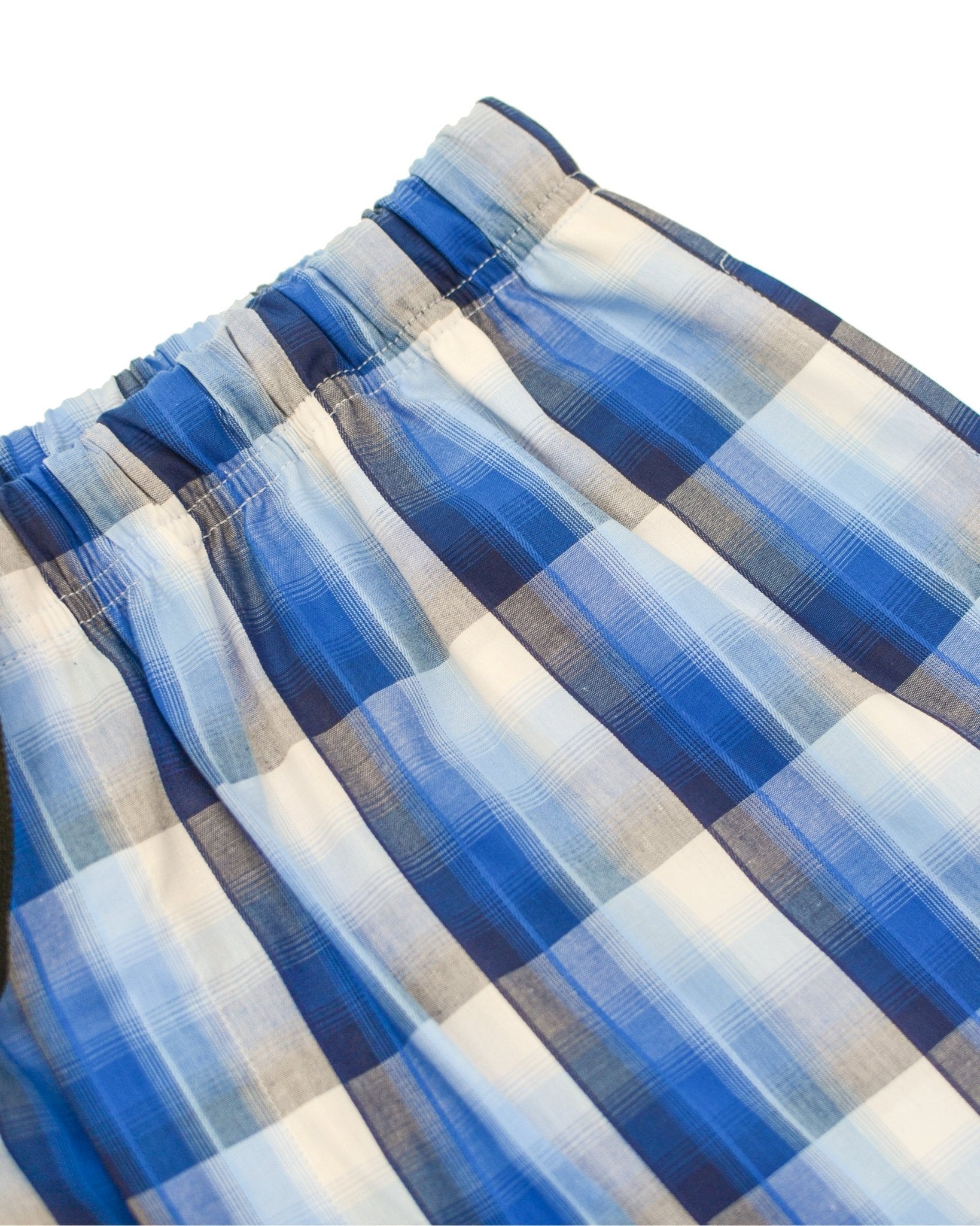 Manchester Short de Pijama Azul Algodón y Poliéster color azul para hombre