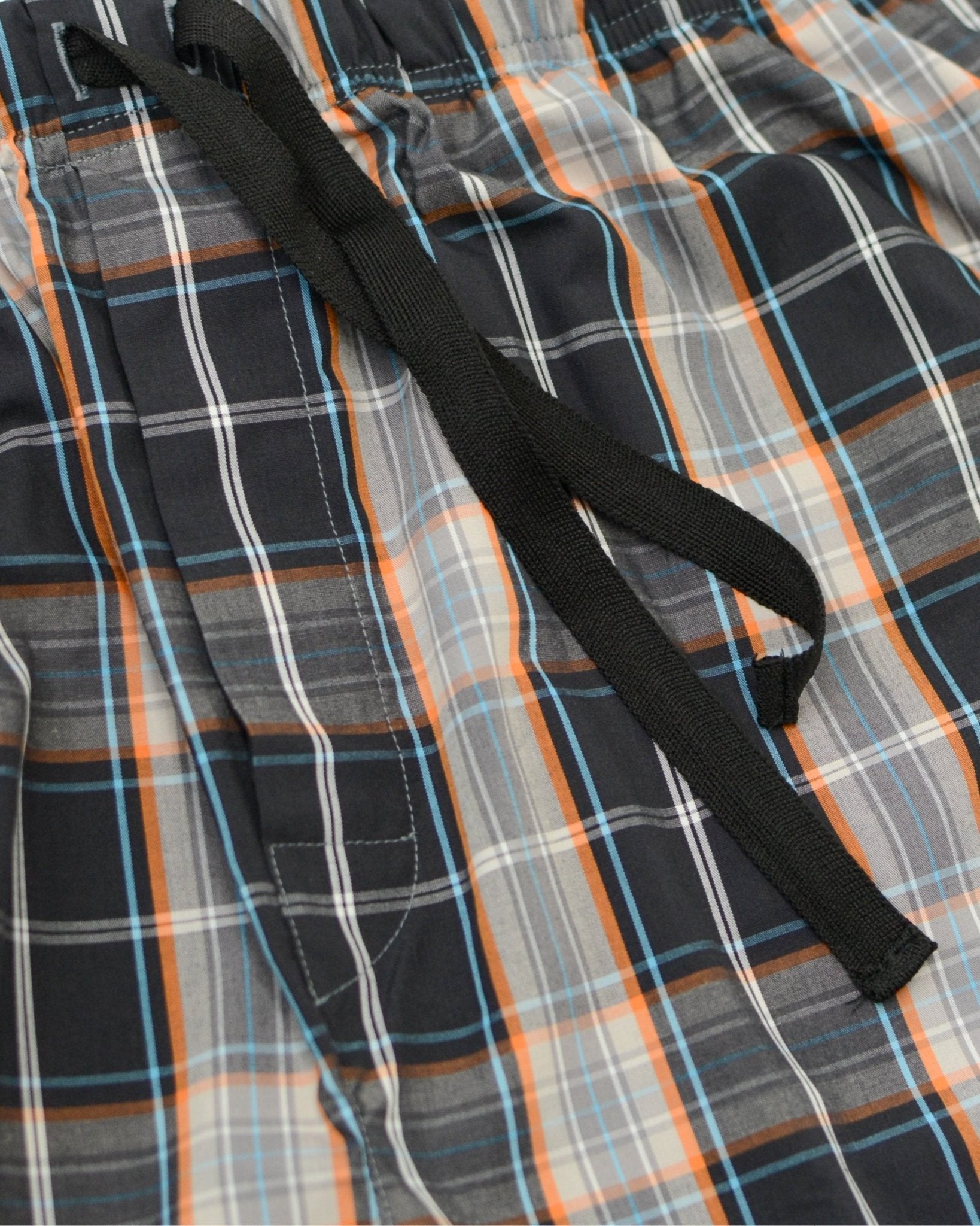 Manchester Short de Pijama Poliéster y Algodón color negro para hombre