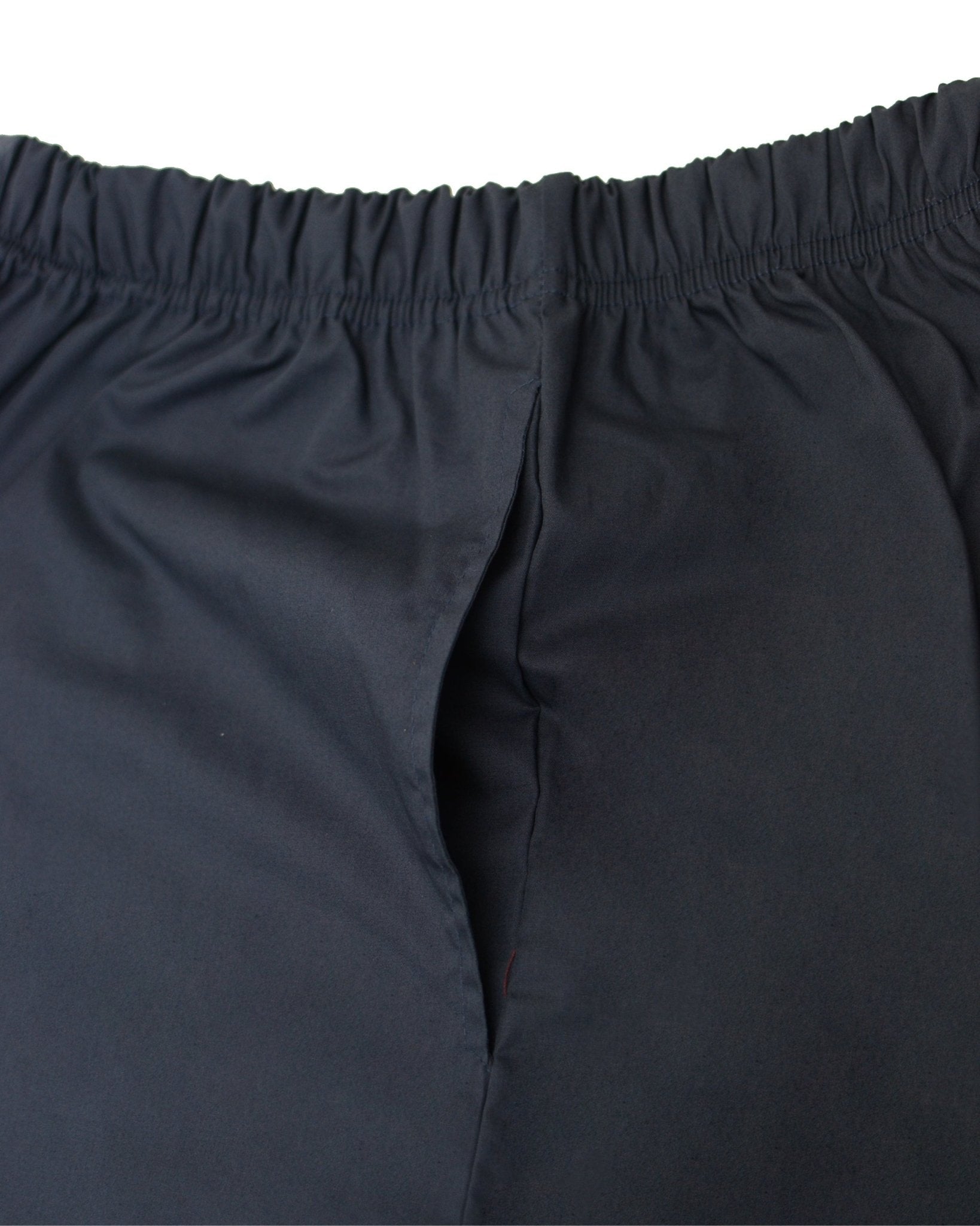 Manchester Short de Pijama Color Sólido Algodón y Poliéster color acero para hombre