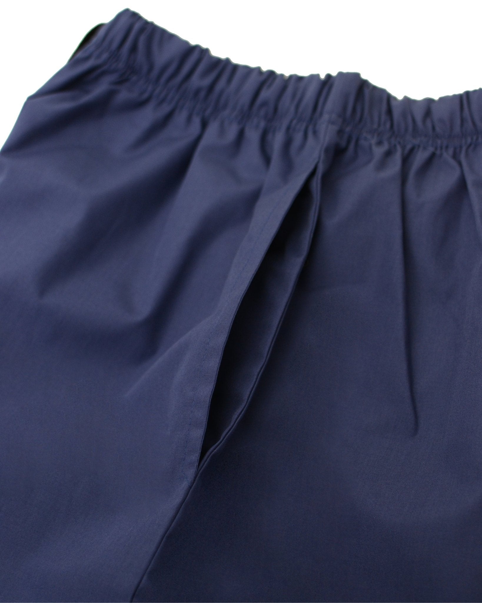 Manchester Short de Pijama Color Sólido Algodón y Poliéster color marino para hombre