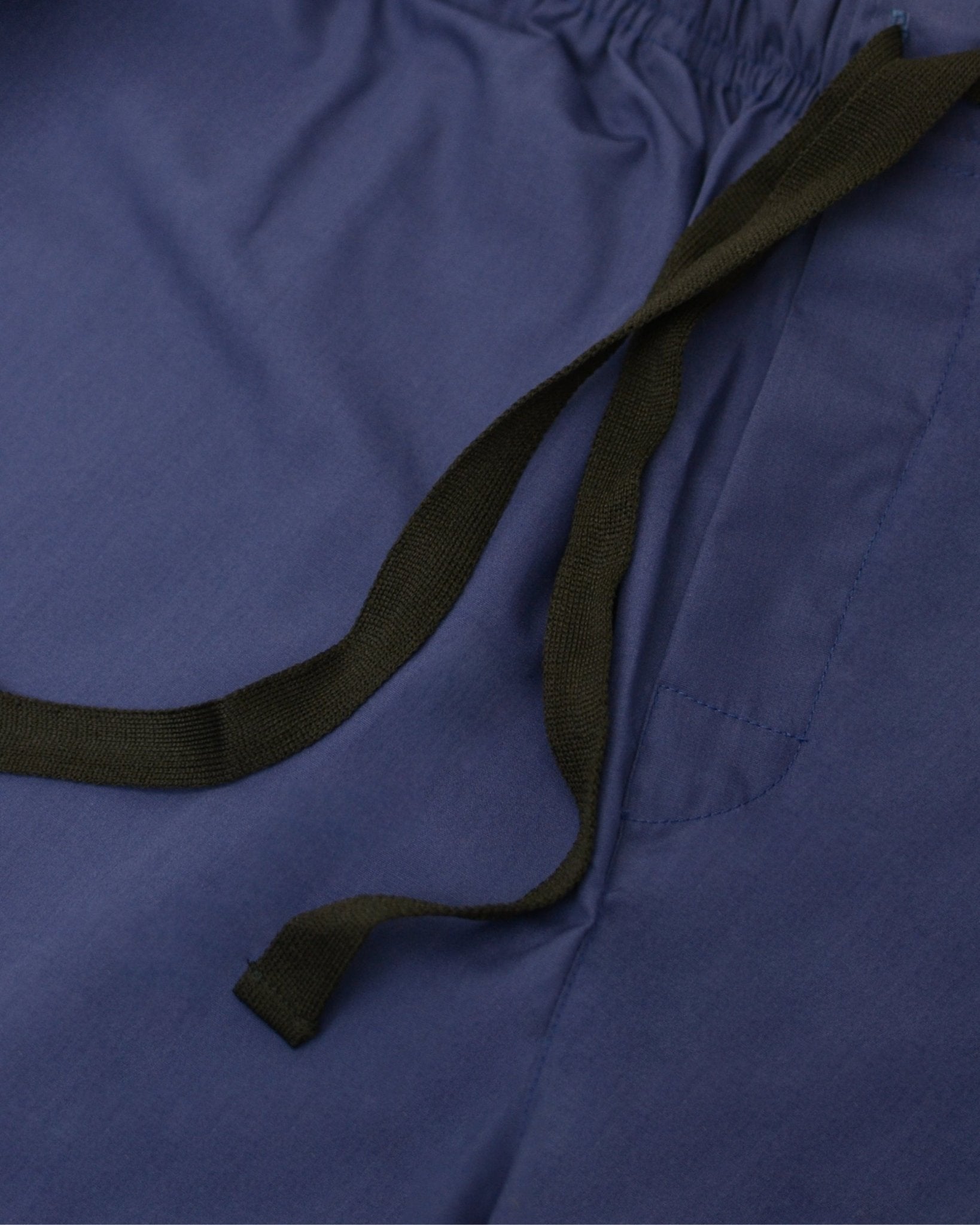 Manchester Short de Pijama Color Sólido Algodón y Poliéster color marino para hombre