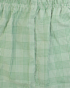 Manchester Short de Pijama Cuadros Verde color verde para hombre