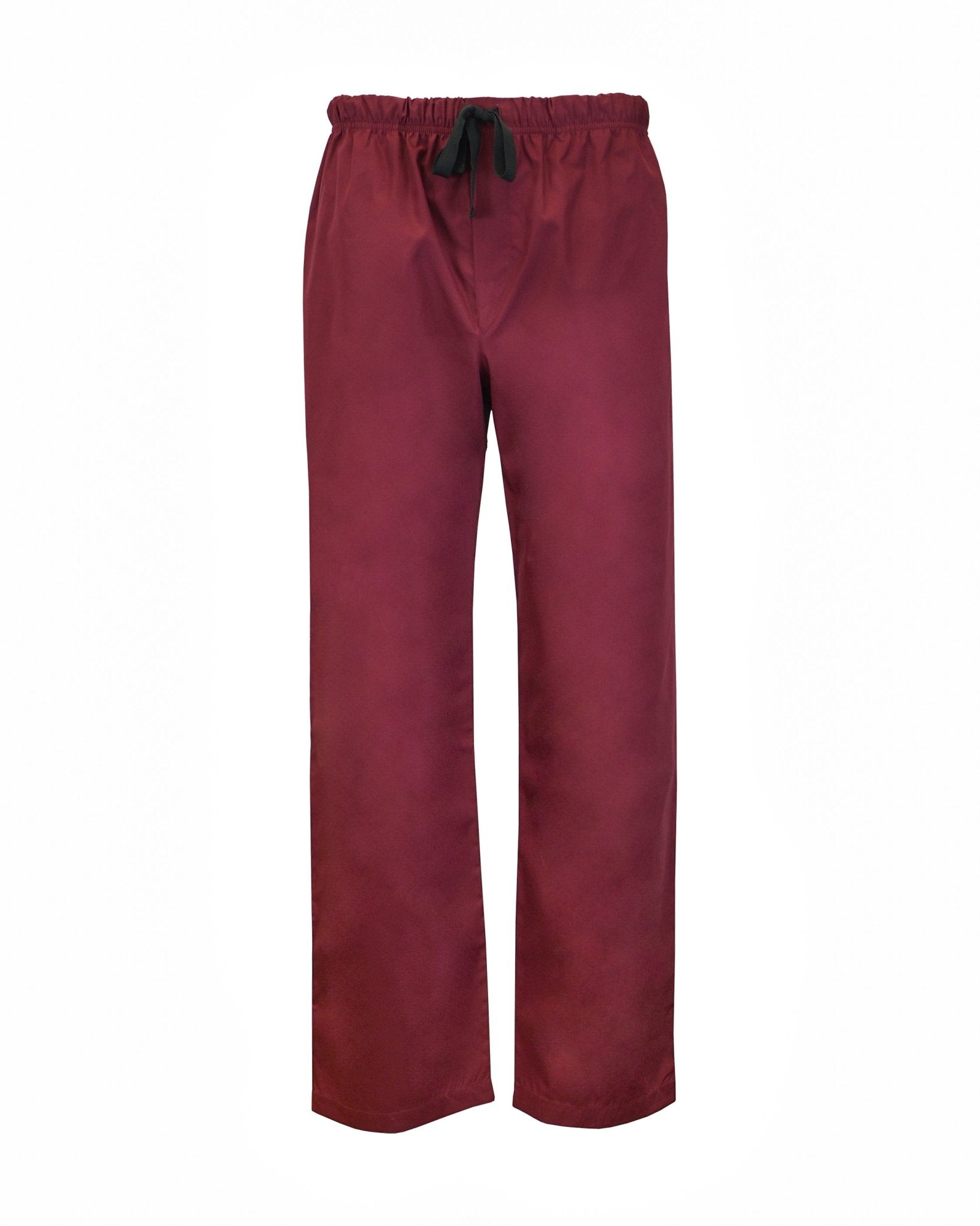 Manchester Pantalón de Pijama con Bolsillos Algodón y Poliéster color guindo para hombre
