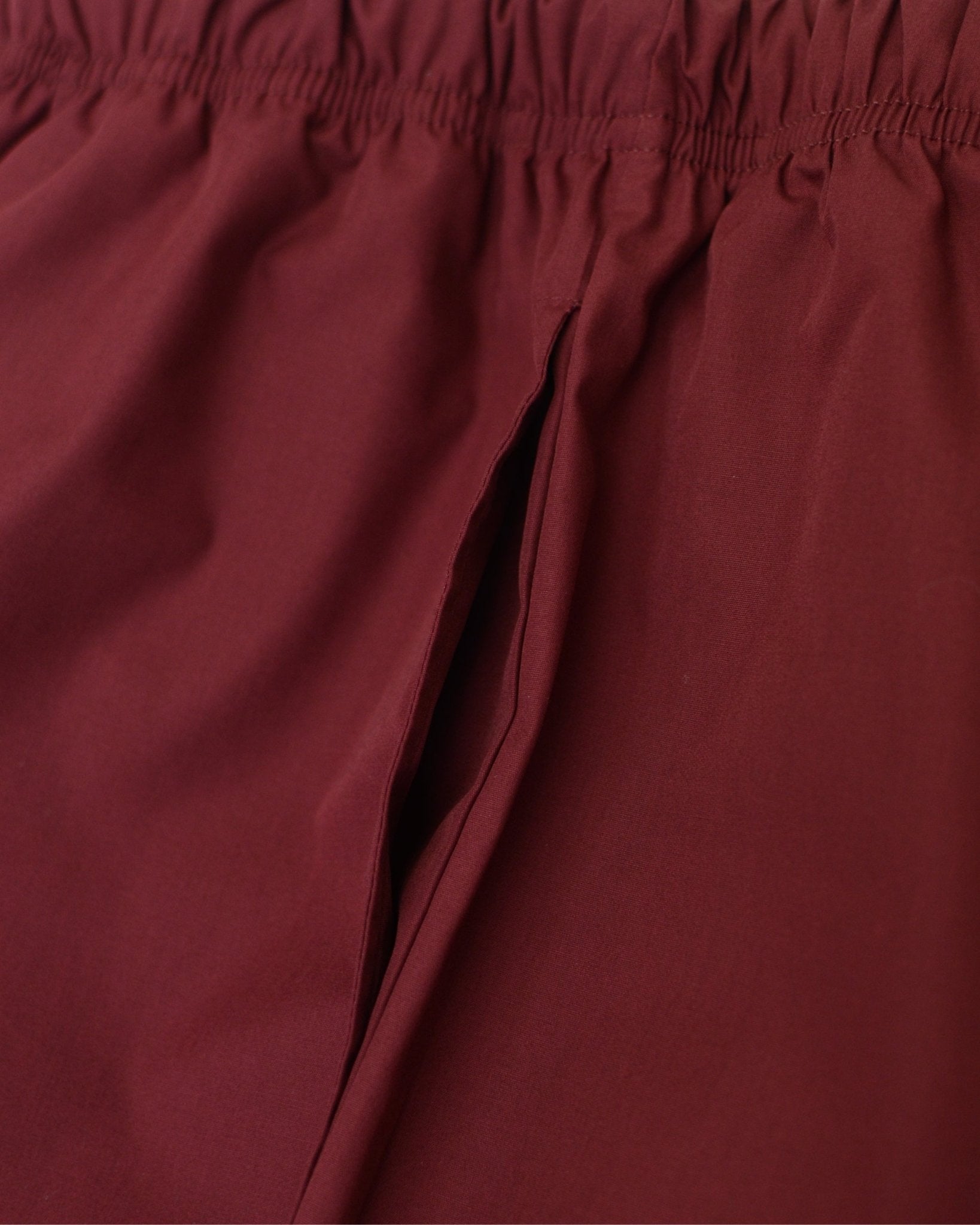Manchester Pantalón de Pijama con Bolsillos Algodón y Poliéster color guindo para hombre