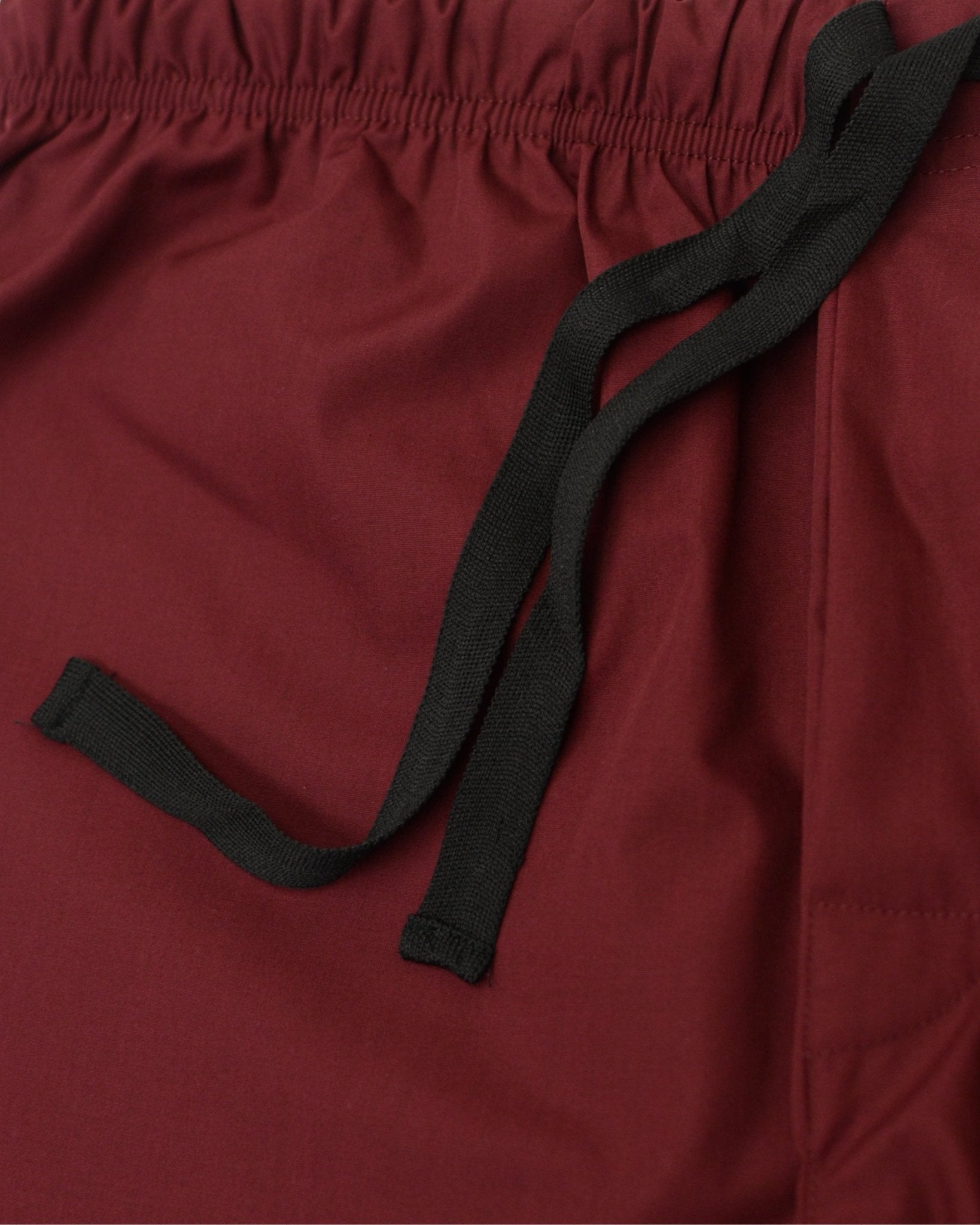 Manchester Pantalón de Pijama con Bolsillos Algodón y Poliéster color guindo para hombre