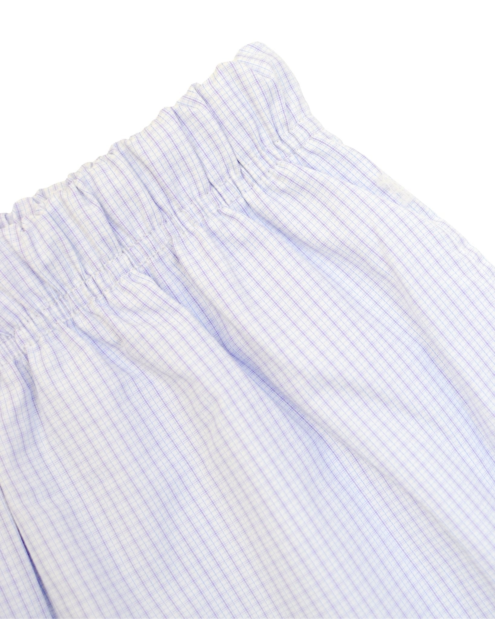 Manchester Pantalón de Pijama Líneas de Cuadrícula color lavanda para hombre