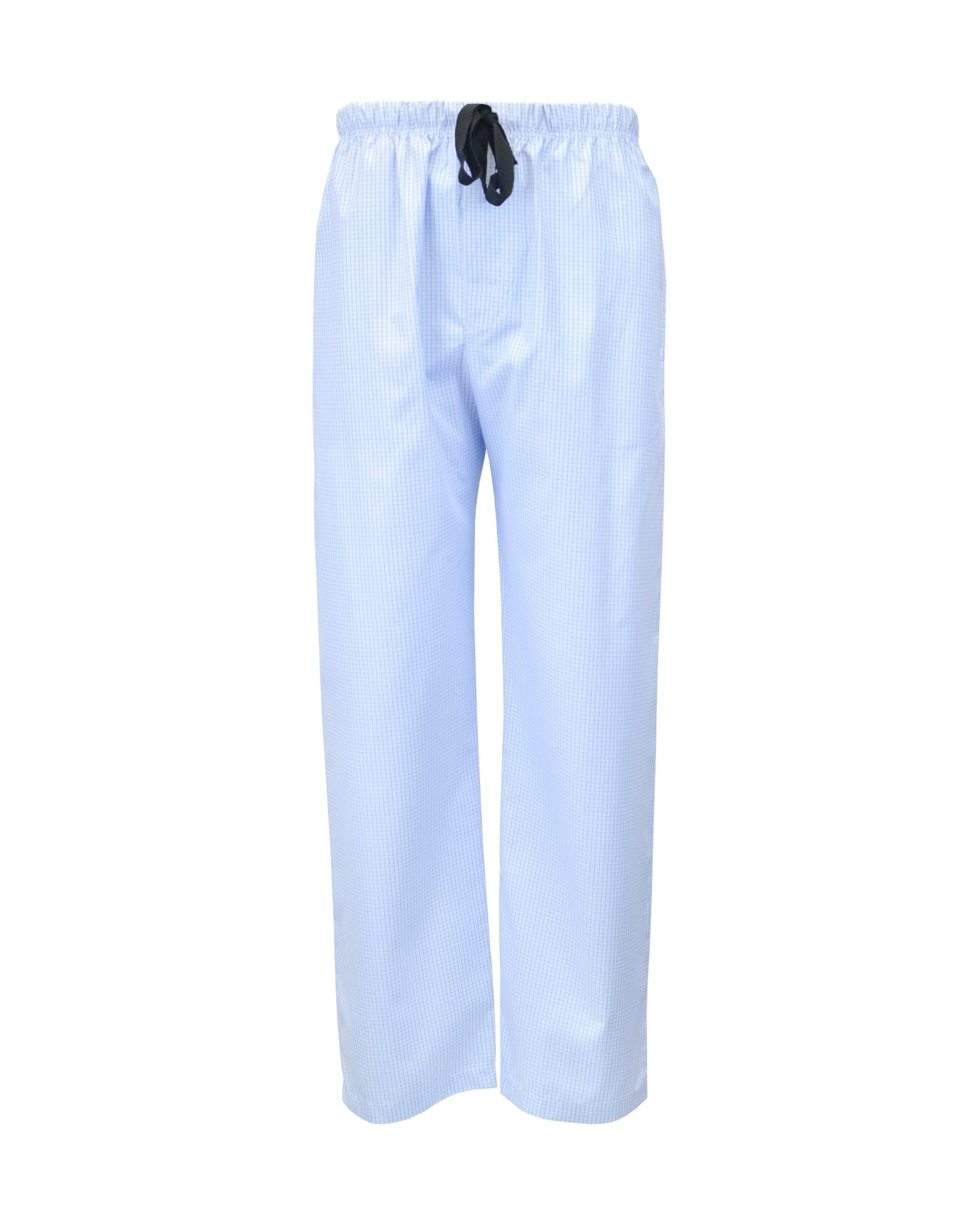 Manchester Pantalón de Pijama Líneas de Cuadrícula color marino para hombre