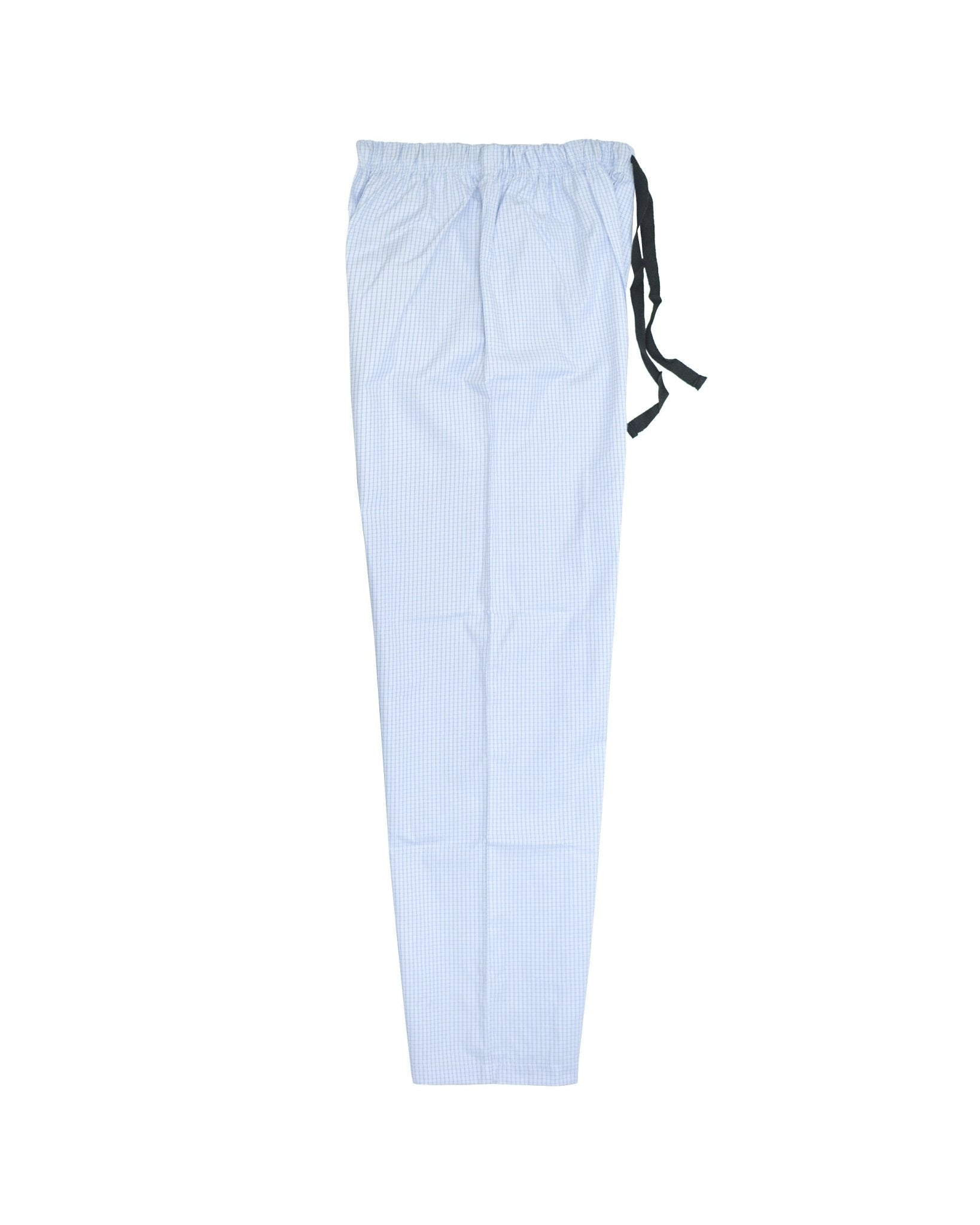 Manchester Pantalón de Pijama Líneas de Cuadrícula color marino para hombre