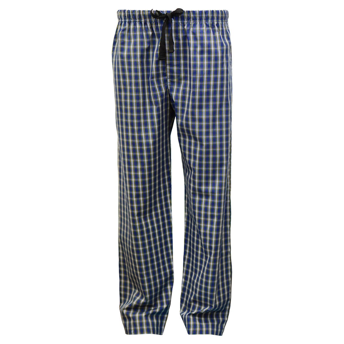 Manchester Pantalón de Pijama de Cuadros 100% Algodón color marino para hombre