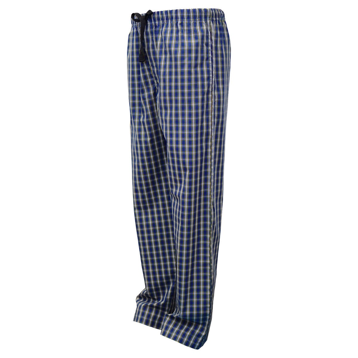 Manchester Pantalón de Pijama de Cuadros 100% Algodón color marino para hombre
