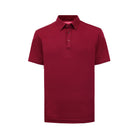 Manchester Performance Playera Polo Slim Fit color guindo para hombre