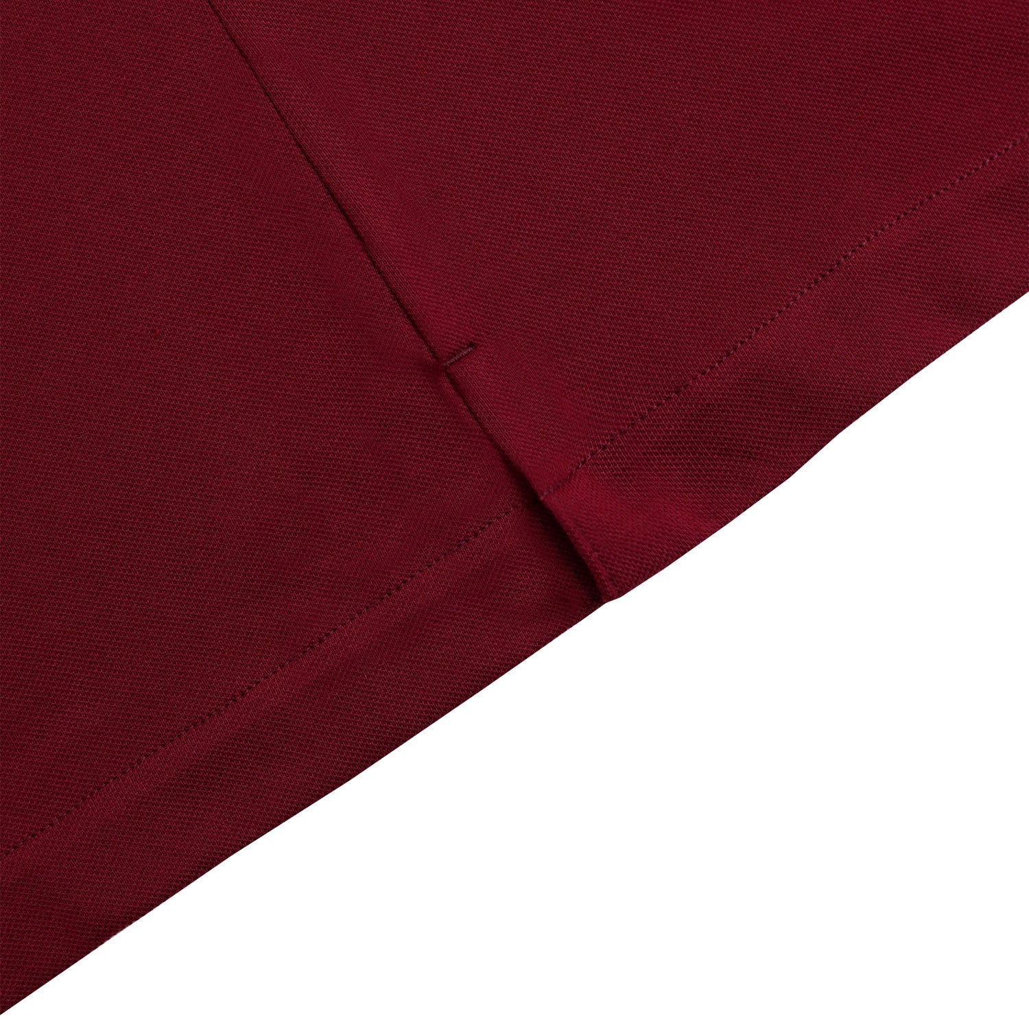 Manchester Performance Playera Polo Slim Fit color guindo para hombre
