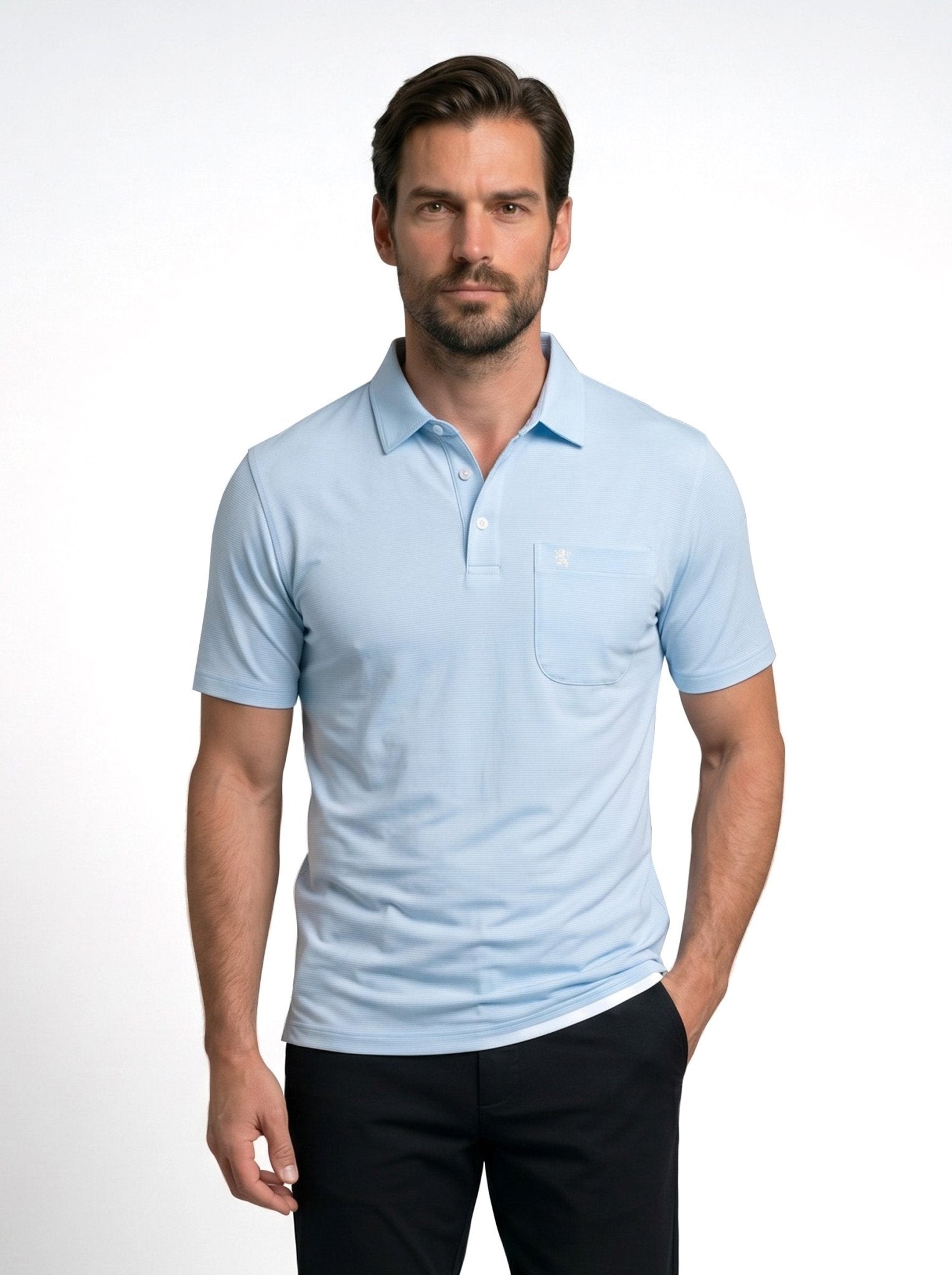 Manchester Polo tipo Deportiva Cool Free en Rayas - Manchester