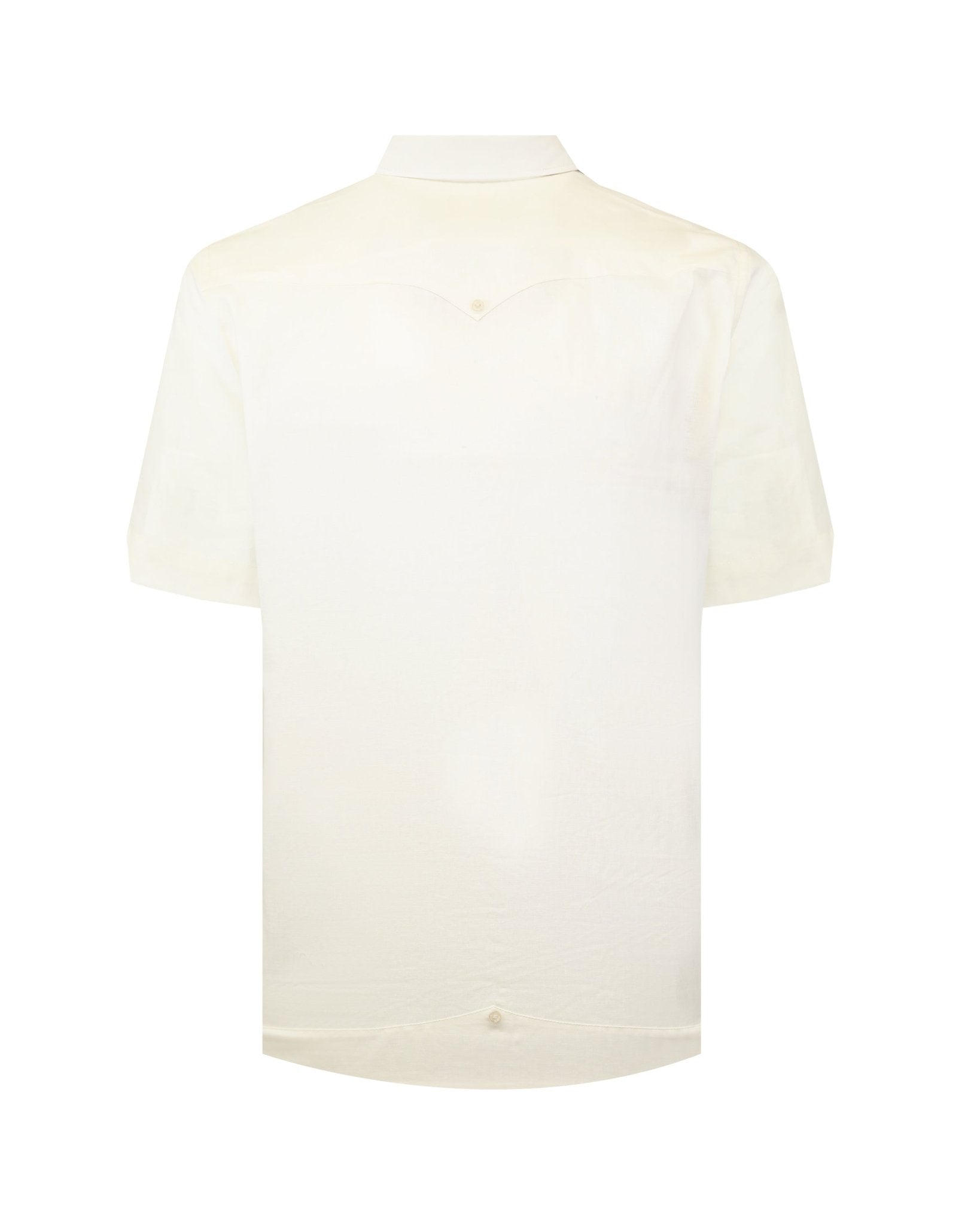 Manchester Guayabera Lino - Algodón Diseño Liso - Manchester