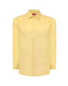 Manchester Guayabera sin Bolsas Slim Fit con Puño Convertible de Lino - Manchester