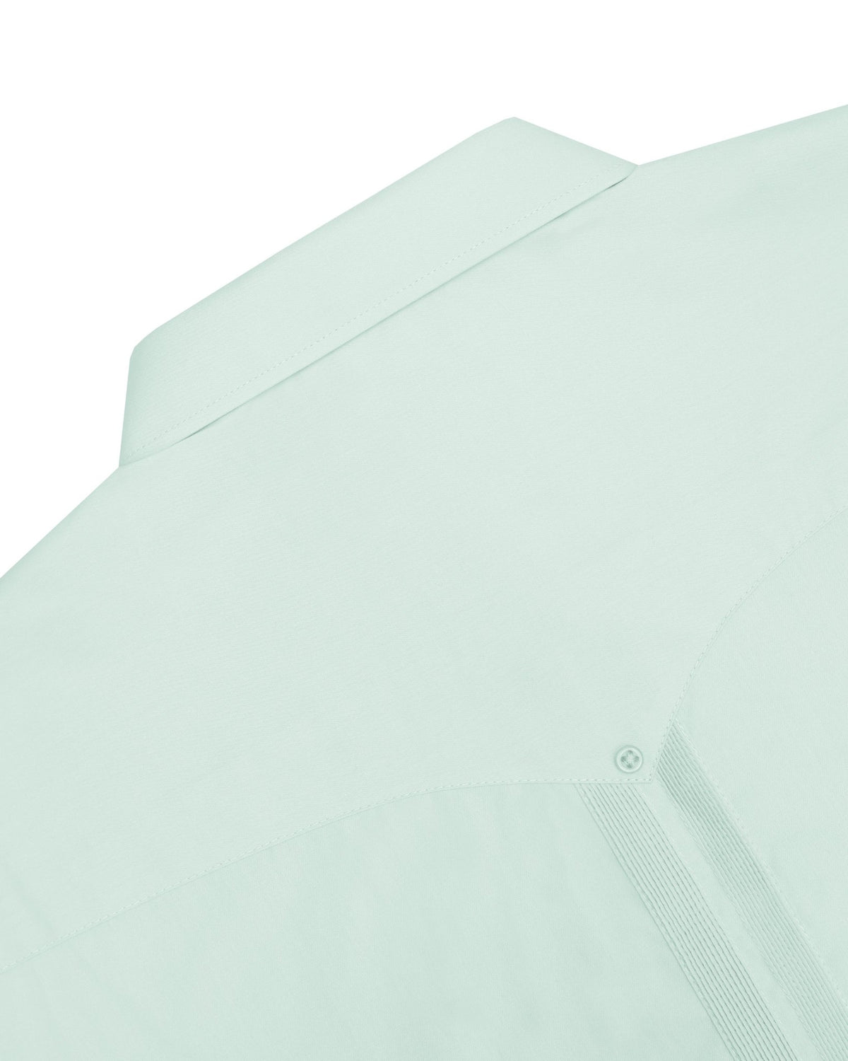 Manchester Guayabera Lisa Big and Tall Algodón y Poliéster color menta para hombre
