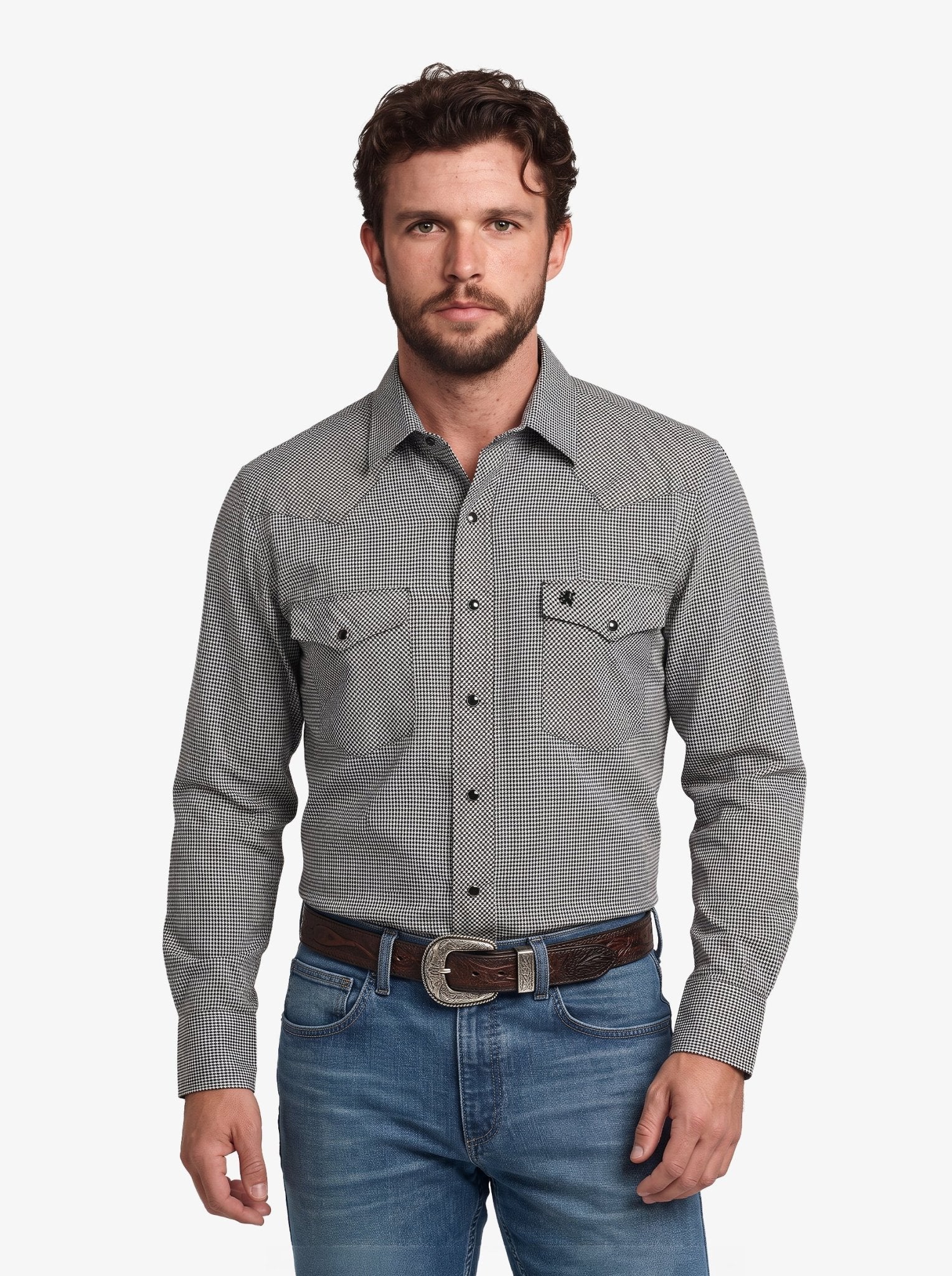 Camisa Vaquera Poliéster y Algodón - Manga Larga - Manchester