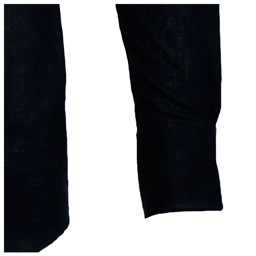 Guayabera Cuello Mao Sin Bolsas - Mezcla Lino - Manchester