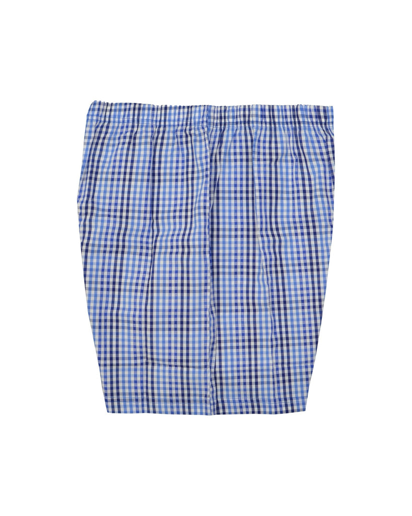 Manchester Boxer Cuadros Azul 100% Algodón - Manchester