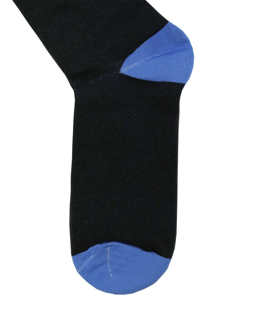 Manchester Calcetin Largos Negro Azul - Manchester