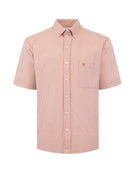 Manchester Camisa Button Down Cuadritos Vichy - Manga Corta - Manchester