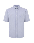 Manchester Camisa Button Down Cuadritos Vichy - Manga Corta - Manchester