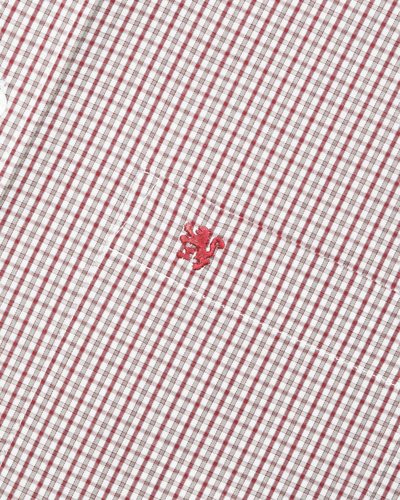 Manchester Camisa Button Down Cuadros - Manga Corta - Manchester