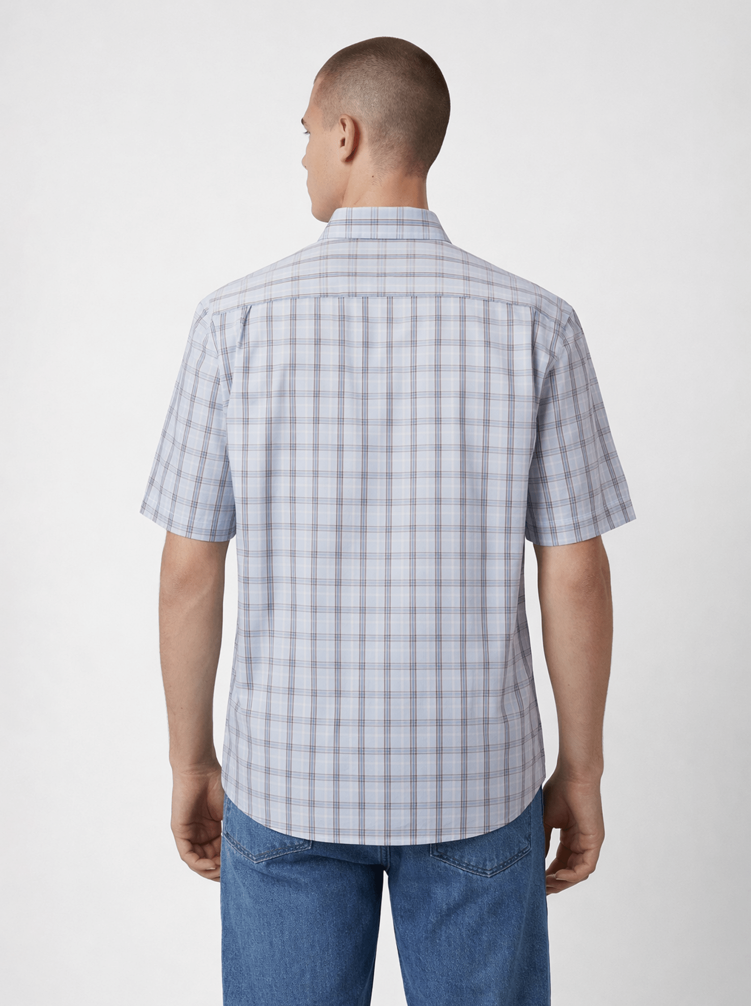 Manchester Camisa Casual Algodón-Poliéster Manga Corta - Manchester