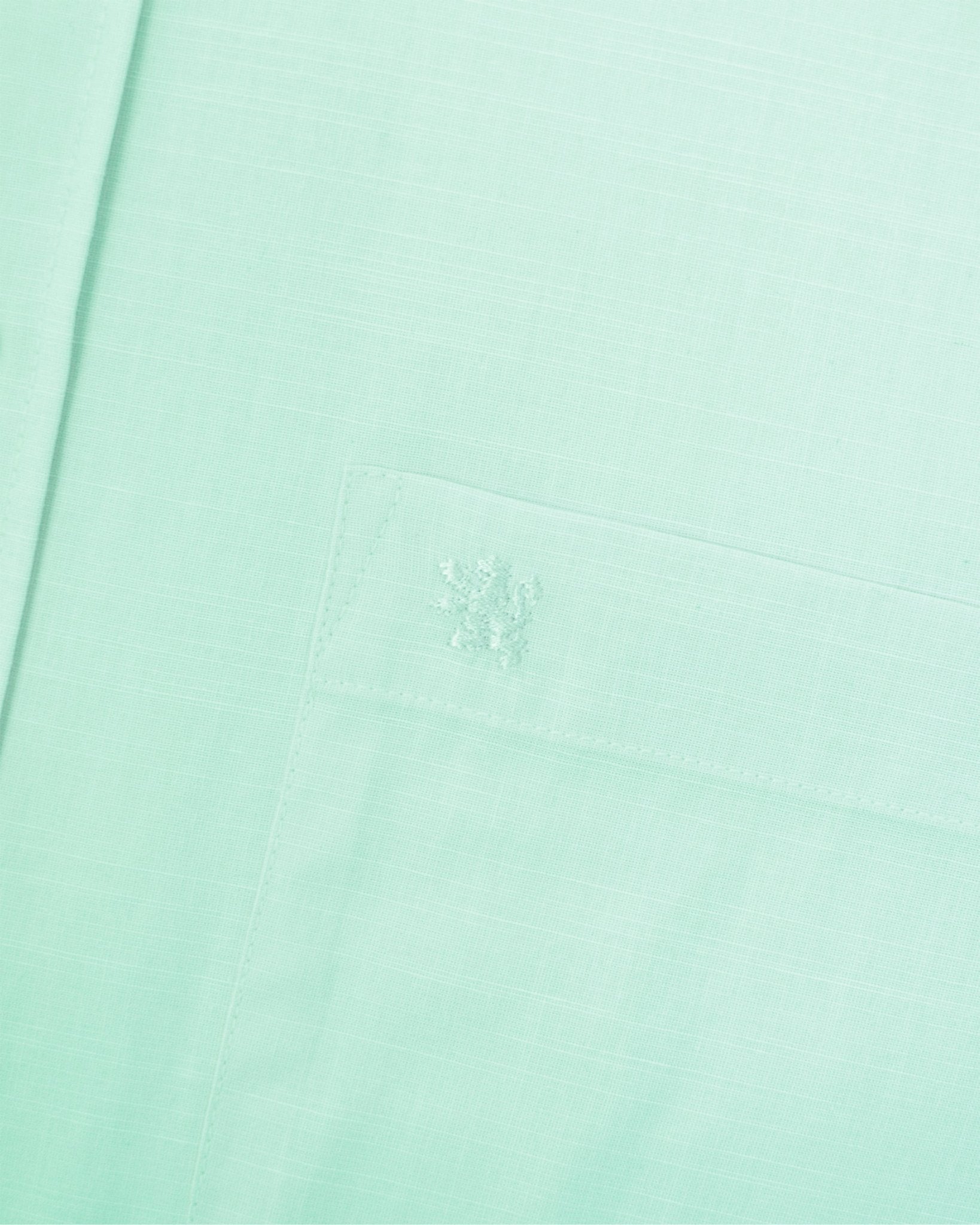 Manchester Camisa Casual Algodón y Poliéster color menta para hombre