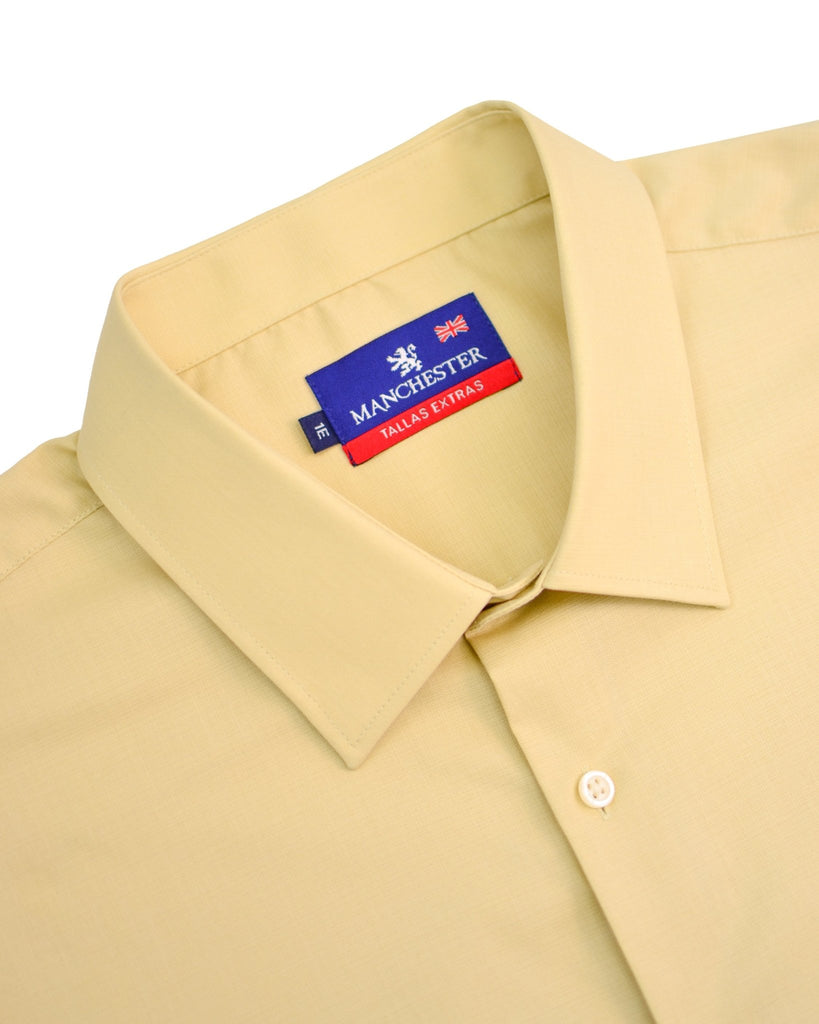 Manchester Camisa Casual Big and Tall Algodón y Poliéster Manga Corta - Manchester