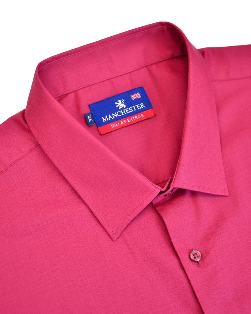 Manchester Camisa Casual Big and Tall Algodón y Poliéster Manga Corta - Manchester