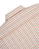 Manchester Camisa Casual Button Down Manga Corta Cuadrícula - Manchester
