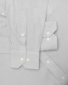 Manchester Camisa Casual Button Down Micro Rayas y Bolsillo Frontal - Manchester