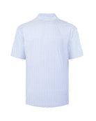 Manchester Camisa Casual Button Down Rayas - Manga Corta - Manchester