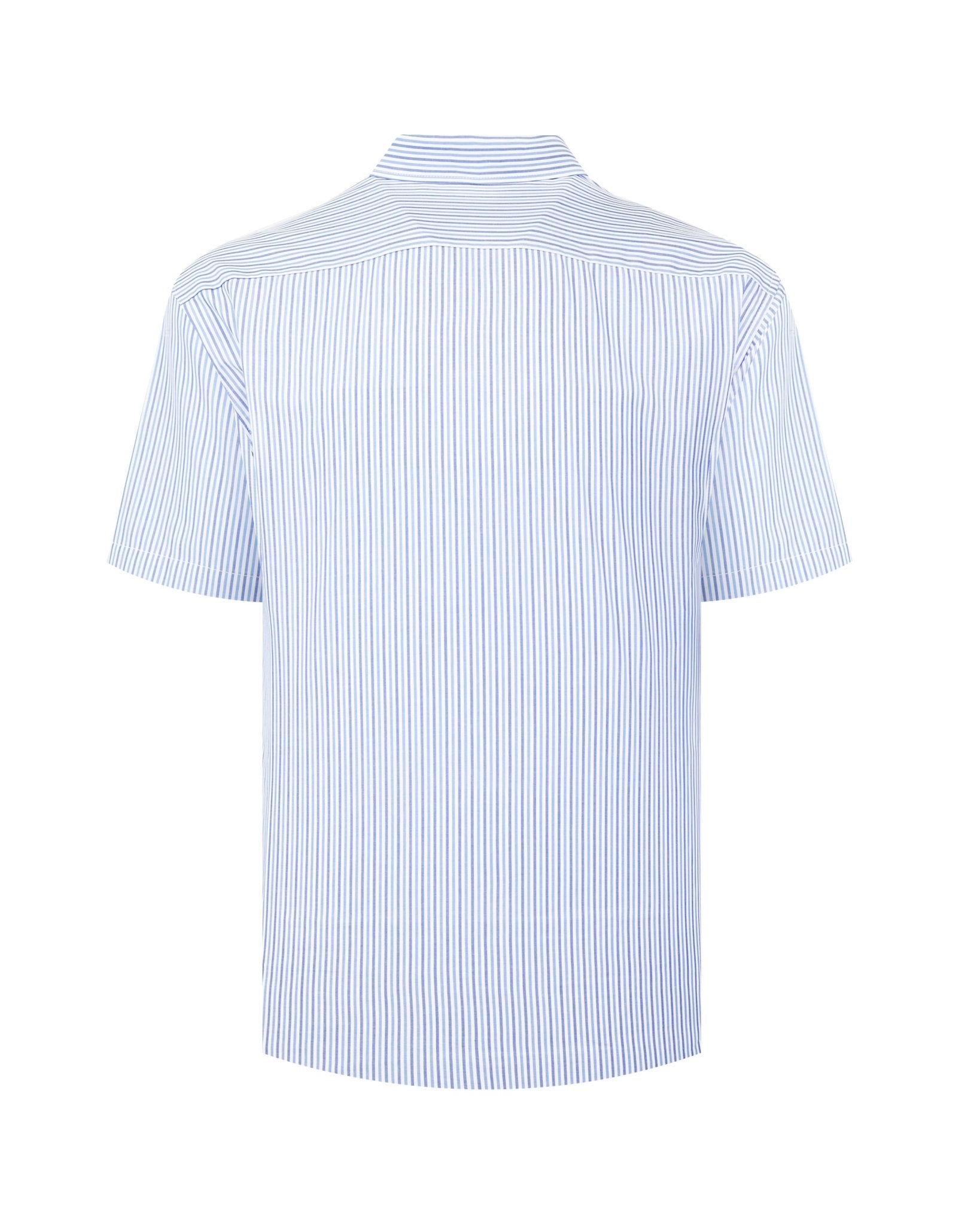Manchester Camisa Casual Button Down Rayas - Manga Corta - Manchester