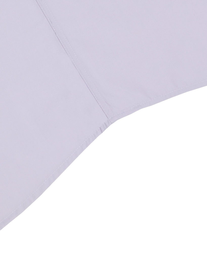 Manchester Camisa Casual Color Solido Un Bolsillo Mezcla Algodón - Manga Corta - Manchester