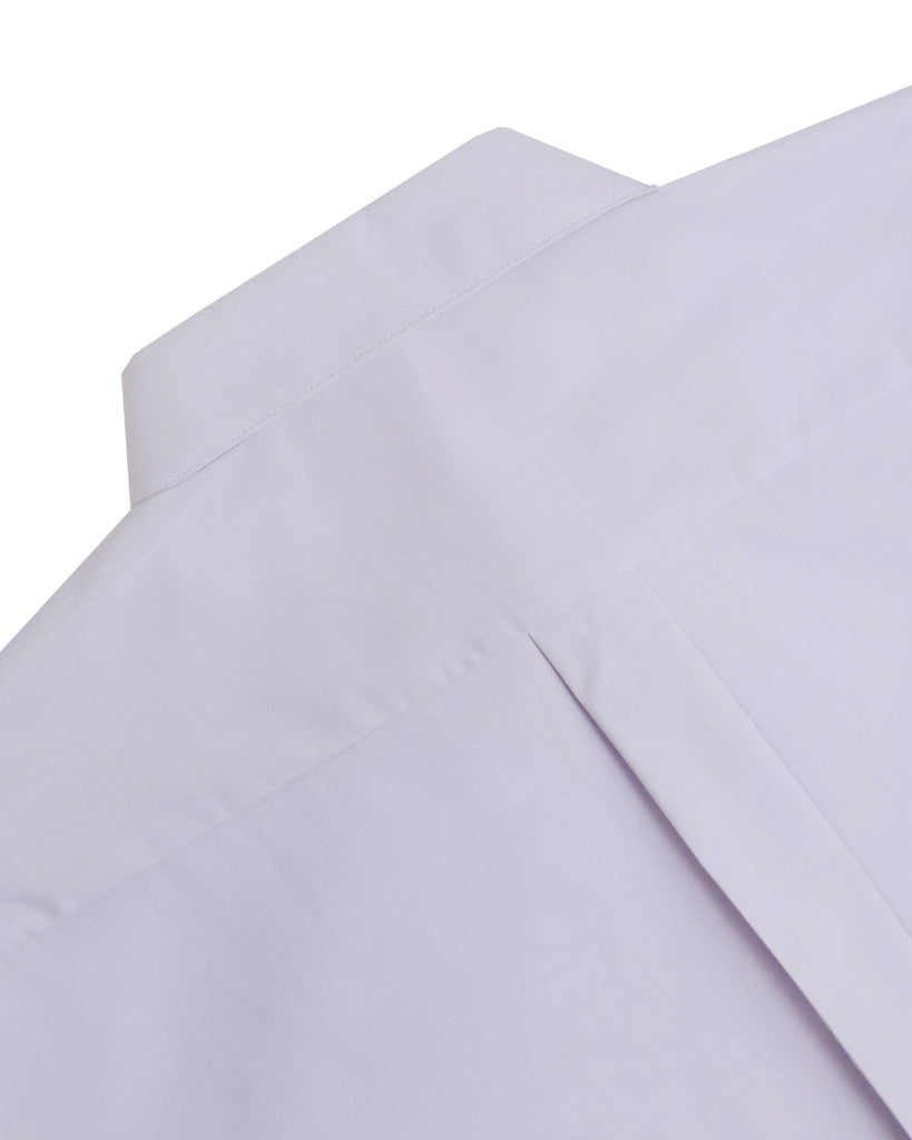 Manchester Camisa Casual Color Solido Un Bolsillo Mezcla Algodón - Manga Corta - Manchester