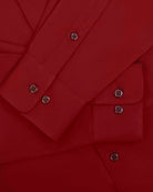 Manchester Camisa Casual Color Solido Un Bolsillo Mezcla Algodón - Manga Larga - Manchester