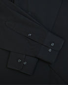 Manchester Camisa Casual Color Solido Un Bolsillo Mezcla Algodón - Manga Larga - Manchester