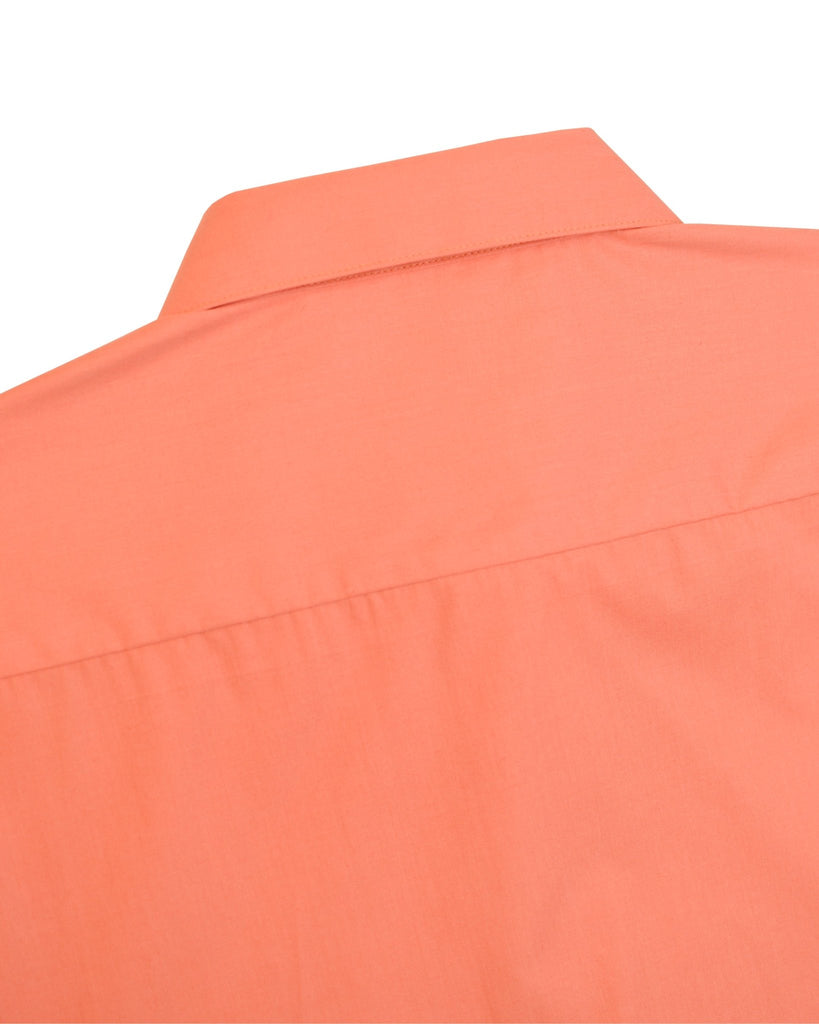 Manchester Camisa Casual Color Solido Un Bolsillo Mezcla Algodón - Manga Larga - Manchester