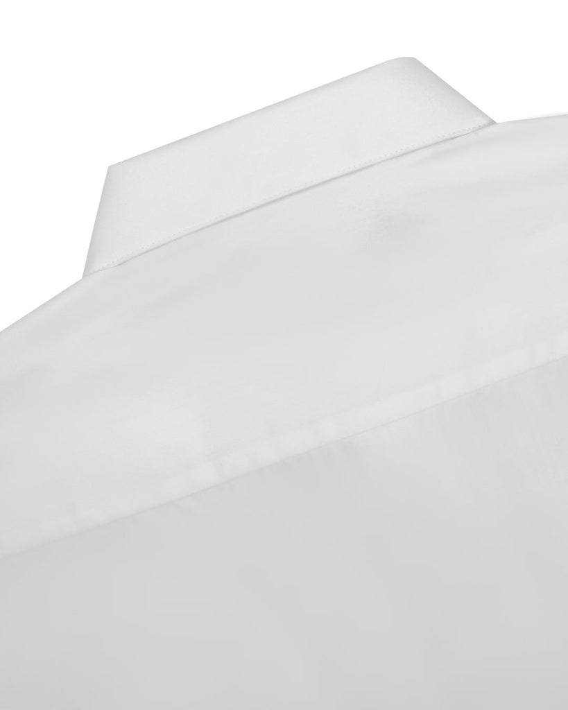 Manchester Camisa Casual Color Solido Un Bolsillo Mezcla Algodón - Manga Larga - Manchester