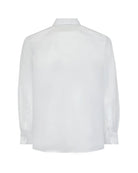 Manchester Camisa Casual Color Solido Un Bolsillo Mezcla Algodón - Manga Larga - Manchester