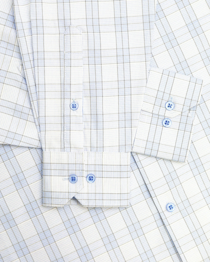 Manchester Camisa Casual Cuadrado Algodón - Poliéster Manga Larga - Manchester