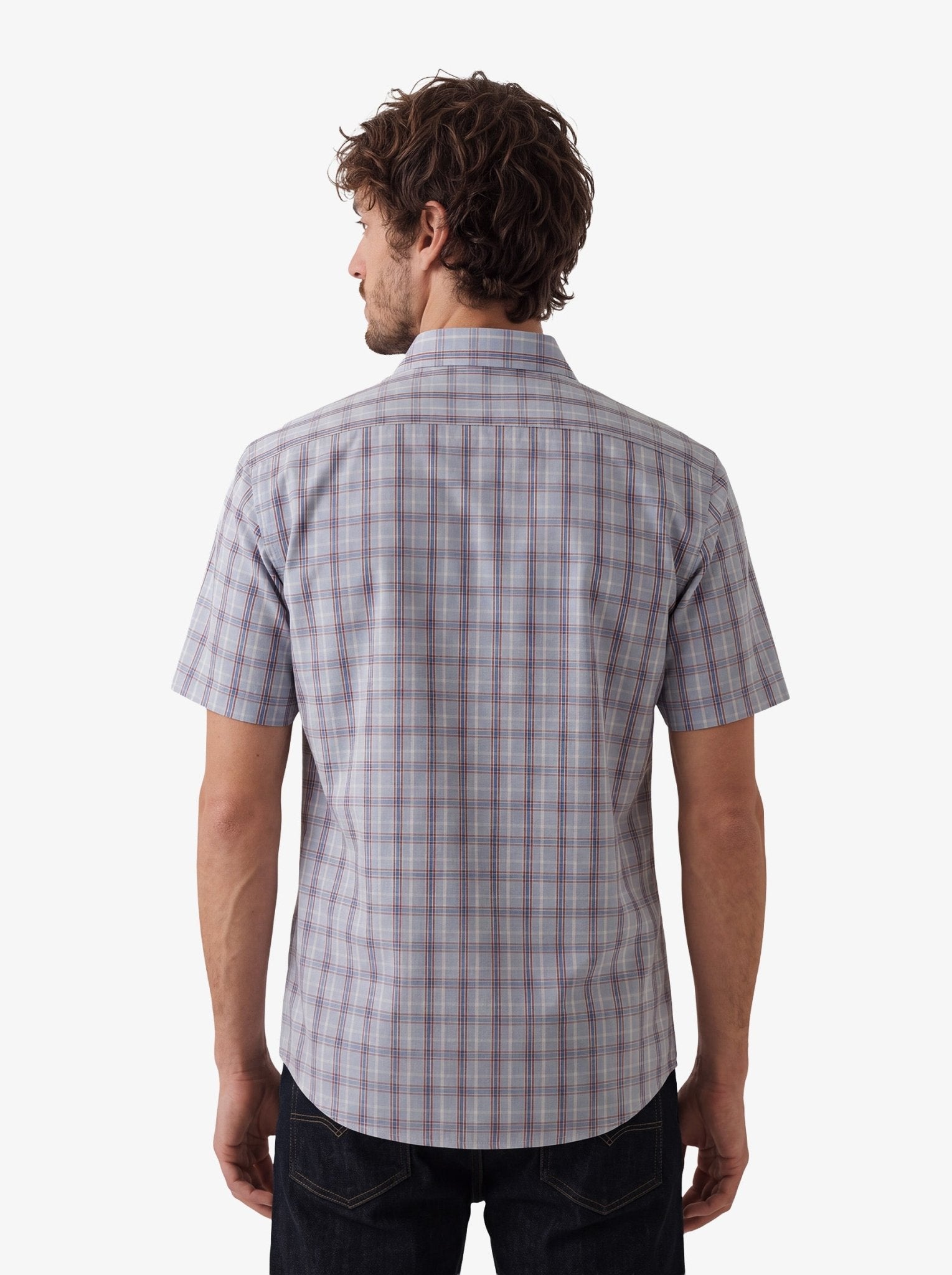Manchester Camisa Casual Cuadros Clásicos Manga Corta - Manchester
