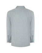 Manchester Camisa Casual Cuadros Clásicos Un Bolsillo Manga Larga - Manchester