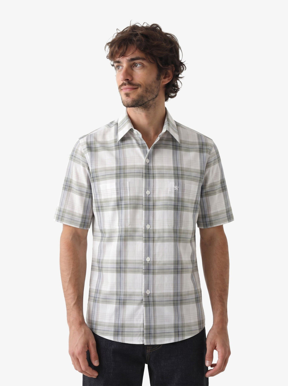 Manchester Camisa Casual Cuadros de Verano Dos Bolsillos - Manchester
