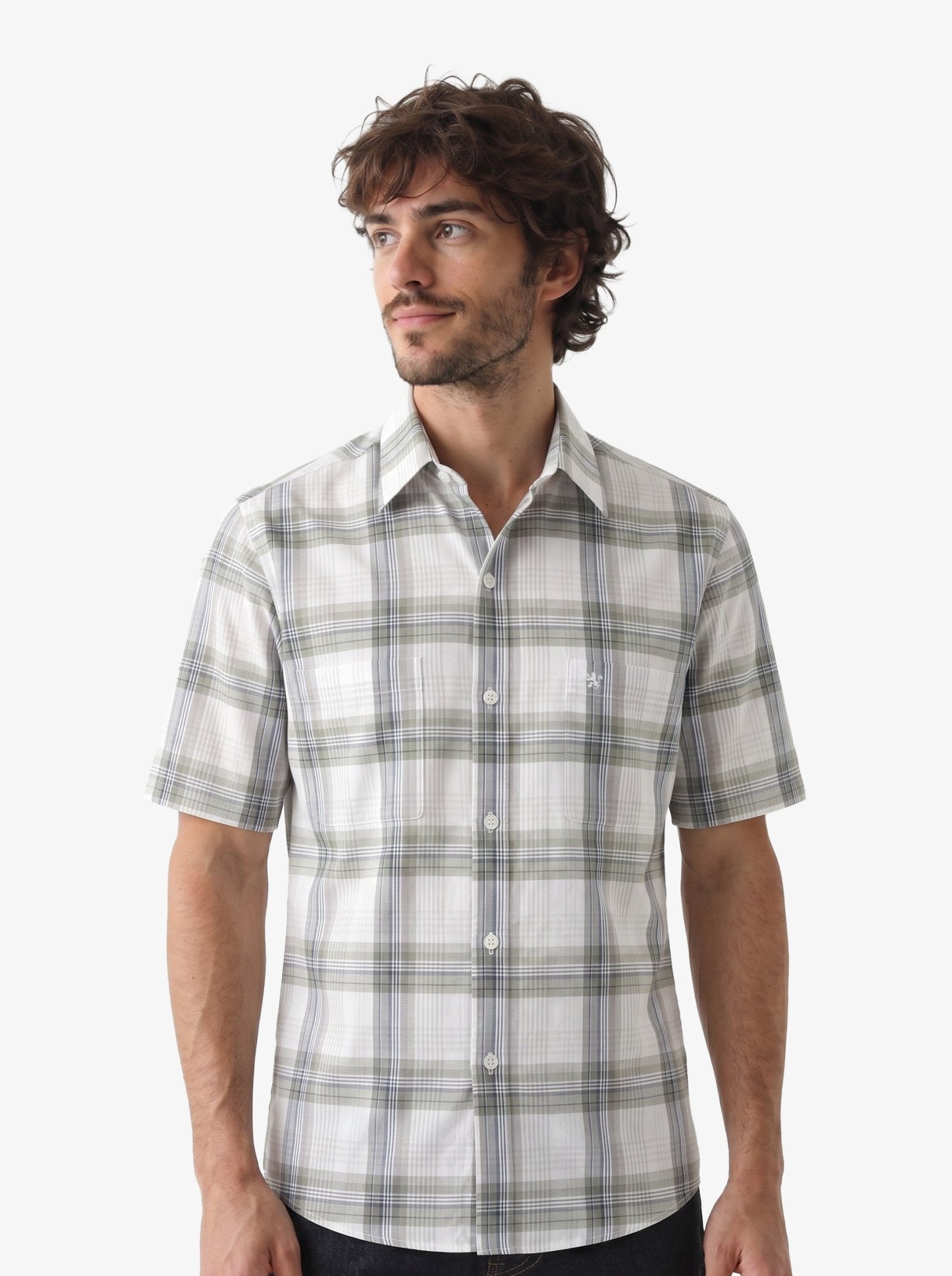 Manchester Camisa Casual Cuadros de Verano Dos Bolsillos - Manchester
