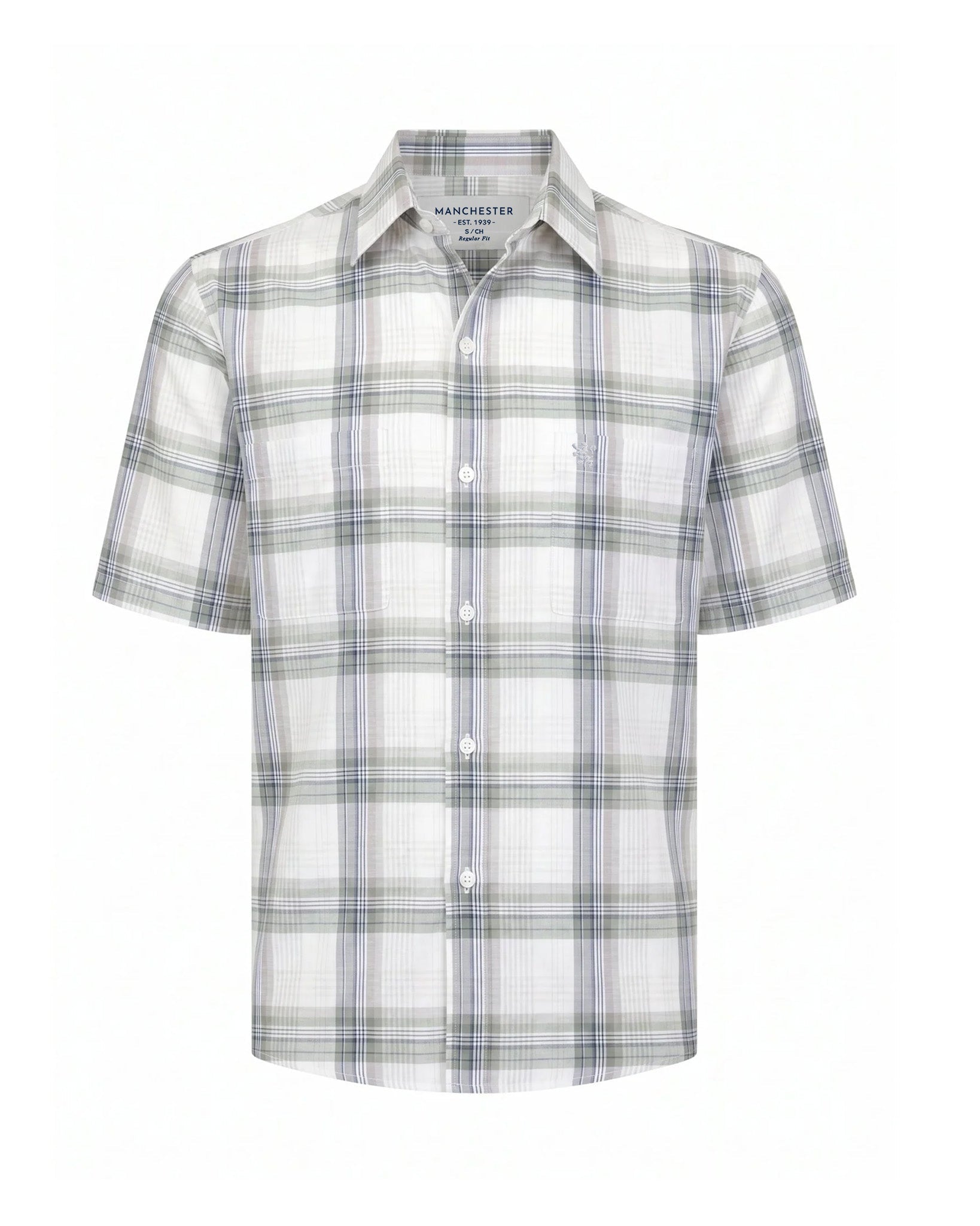 Manchester Camisa Casual Cuadros de Verano Dos Bolsillos - Manchester