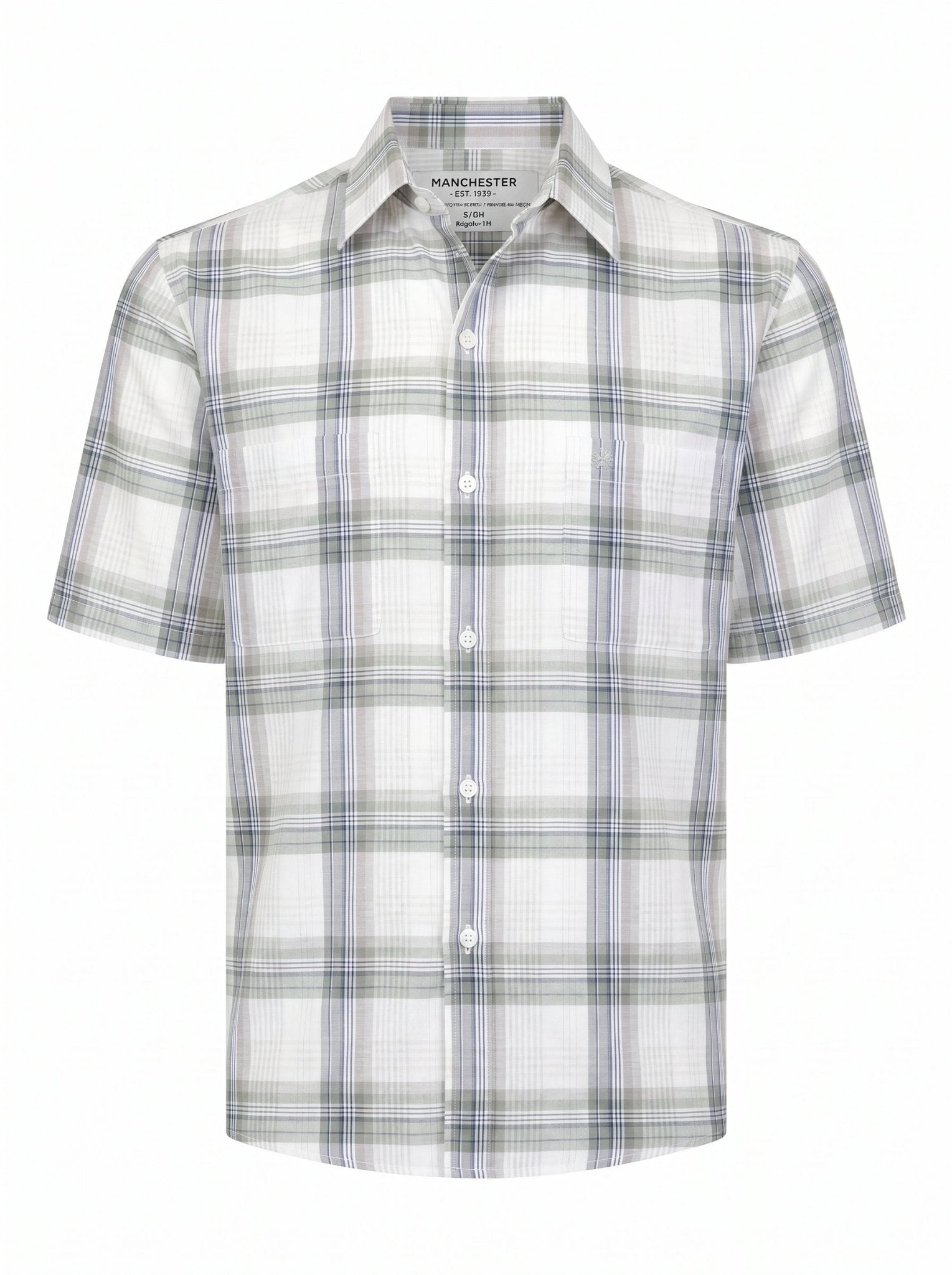 Manchester Camisa Casual Cuadros de Verano Dos Bolsillos - Manchester